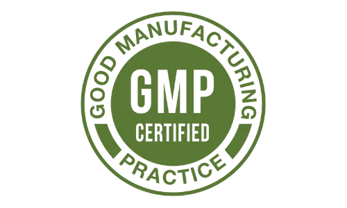 GMP certified quality badge for Protoflow